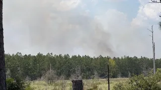 More Cenla wildfires spark up, Tiger Island Fire continues to burn