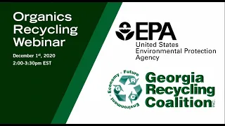 Organics Recycling Webinar, in Partnership with Georgia Recycling Coalition