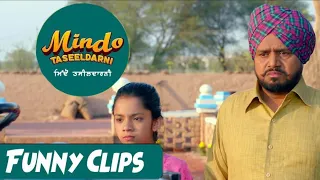 Mindo Taseeldarni | Funny Clip | Karamjit Anmol | Kavita Kaushik | Rajvir Jawanda | Isha Rikhi