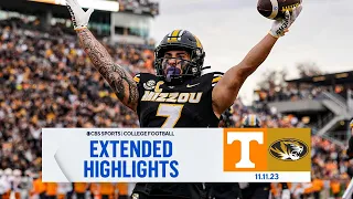 No. 13 Tennessee at No. 14 Missouri: Extended Highlights I CBS Sports