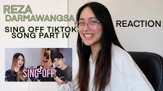 SING-OFF TIKTOK SONGS Part IV (Reza Darmawangsa vs Mirriam Eka) | REACTION