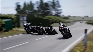 Best Motorcycle Highlights Moments On YouTube BMW HP4 !!