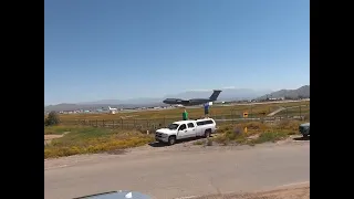 C-5 landing / March Field Airshow 2023 arrival (Apr 21st, 2023)