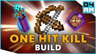 ONE HIT KILL TORMENT DYNAMO Speed Run Build for Minecraft Dungeons: Creeping Winter DLC