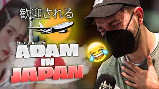 Lachflash in Tokio! Adam weint vor Lachen 😂 Japan Tag 1