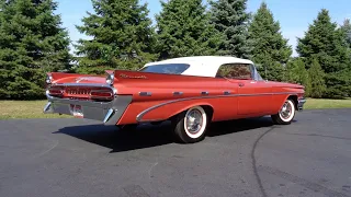 1959 Pontiac Bonneville Convertible Tri-Power in Sunset Glow & Ride My Car Story with Lou Costabile