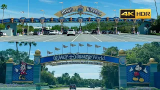 POV Driving into Disneys Magic Kingdom | Walt Disney World