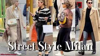 Everyday Elegance in Milan • Milan Spring  Most Stylish Outfit • Milan Streetstyle Fashion