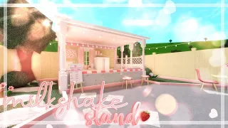 - Mini Milkshake Stand - Bloxburg Speedbuild - Nixilia -