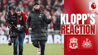 Klopp's Reaction: 'I LOVED The Game, The Atmosphere!' | Liverpool 4-2 Newcastle United