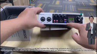 DGNOG UM22C 32bit/192khz USB-C Audio Interface Comprehensive Feature Overview