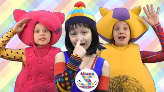 Большой сборник детских музыкальных клипов - Зебра в клеточку -Детские танцевальные песни и мультики