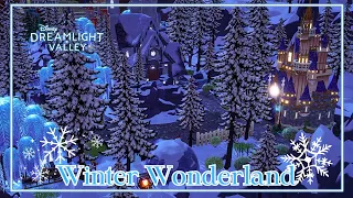 FROSTY FORTRESS BUILD | FROSTED HEIGHTS WALKTHROUGH | Disney Dreamlight Valley | Winter Wonderland