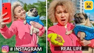 Instagram vs Real Life! Phone Photo Ideas