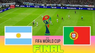 ARGENTINA vs PORTUGAL - Final FIFA World Cup 2026 | Full Match All Goals | Football Match