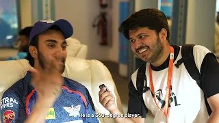 Dressing Room BTS ft. Shubham Gaur with KL Rahul & Co. | #LSGvMI | Lucknow Super Giants | IPL 2024