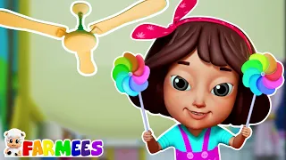 Upar Pankha Chalta Hai, Gubbare Wala Hoon + More Hindi Nursery Rhymes, हिंदी कार्टून