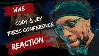 Reaction | Cody Rhodes and Jey Uso WWE Fastlane Press Conference | WWE