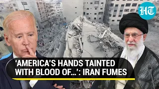 Iran’s Direct Attack On Biden Amid Israel-Hamas War; ‘U.S. Complicit In Gaza Onslaught…’ | Watch