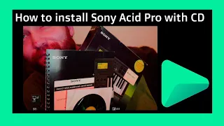 Acid pro 7 d - How to install retail software with CD