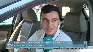 Sürücülər Aİ-95 və Aİ-92 markalı benzini qarışdırır: Bu nə qədər doğru addımdır?