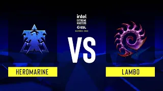 SC2 - HeroMarine vs Lambo - IEM Katowice 2023 - Group D