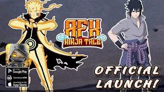 AFK Ninja Tale Gameplay - Official Launch Android iOS Naruto Game
