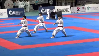 Kuwait Male team kata Kankusho Kanku sho karate 1 series a Kocaelí