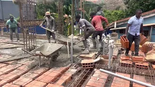 Construction update, slab casting, uganda real estate, 0782664430, 0704233306