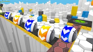 GYRO BALLS - All Levels NEW UPDATE Gameplay Android, iOS #702 GyroSphere Trials
