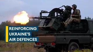 Ukraine's new anti-aircraft gun to help stop Russia's 'suicide drones'