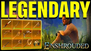 Enshrouded: BEST LEGENDARY Weapons/Armor FARM!