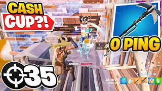 Pxlarized DESTROYS EVERYONE In Solo Cash Cup On 0 PING! (Full Cash Cup Gameplay)