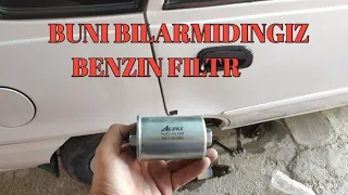 BENZIN FILTER BUNI BILARMIDINGIZ