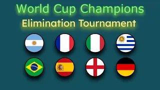 World Cup Champions - 8 Countries Marble Race