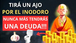 Tira el Ajo al inodoro y nunca más tendrás pobreza, deudas y mala suerte 🚽 El Monje De La Abundancia