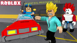 CAR BARRY'S PRISON RUN In Roblox 🚨🚨 ROBLOX OBBY | Khaleel and Motu Gameplay