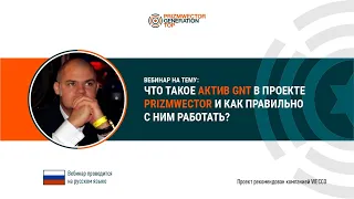 Что такое GNT в проекте Prizwector и как с этим работать? Евгений Малинин, 21 04 2021