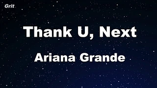 thank u, next - Ariana Grande Karaoke 【No Guide Melody】 Instrumental