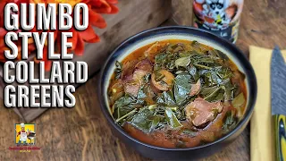 Gumbo Style Collard Greens | Thanksgiving Side Dishes