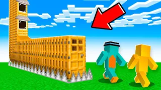 Creamos CASAS ILEGALES Para Defendernos en Minecraft!