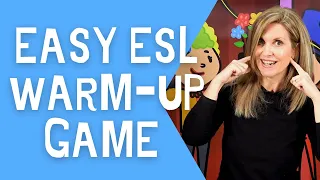 Easy Warm-Up Game For ESL | Circle Cross Movement Game for Young English Language Learners