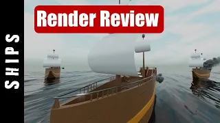 BLENDER CHALLENGE: SHIPS (RENDER REVIEW)