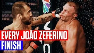 Every João Zeferino Finish in PFL & WSOF