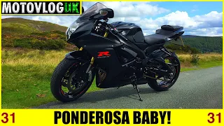 31 Motovlog :: Solo Ride To The Ponderosa Cafe.  First Visit! - MotovlogUK