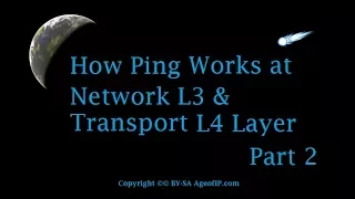 0117 - How ping psping tcping works at Network layer and Transport layer - Part 2