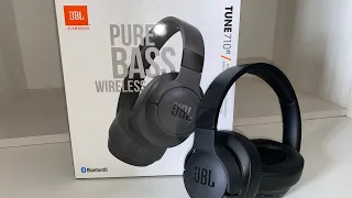 UNBOXING HEADPHONE JBL TUNE 710BT PURE BASS WIRELESS BLUETOOTH