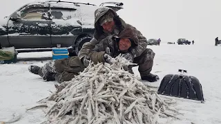 Лучшая зимняя рыбалка в Де-Кастри за 10 лет/Ловят все и очень много/