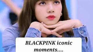 Blackpink iconic moments ✨️