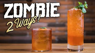 Old Fashioned Twist on a Tiki Classic - the Zombie!